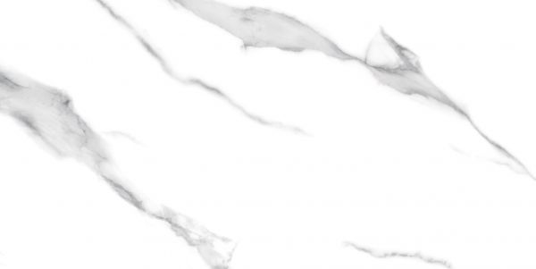 Керамогранит 1200*600*8,5 белый мрамор полированный (0,72*3) Китай