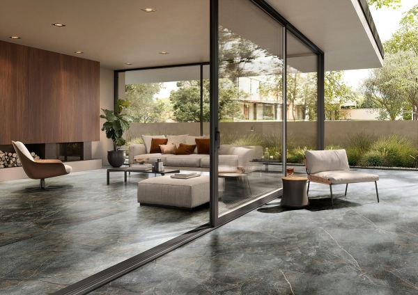 Керамогранит 1200*600*9 зеленый мрамор полированный (0,72*3*32) Китай