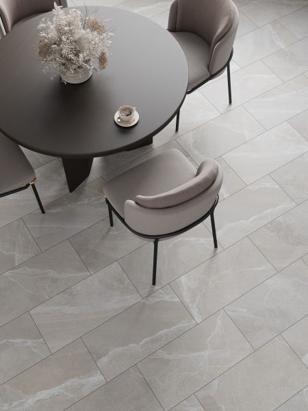 Диккенс керамогранит 300*603*8,5 светло-бежевый (0,18*8=1,44*32) Ласселсбергер