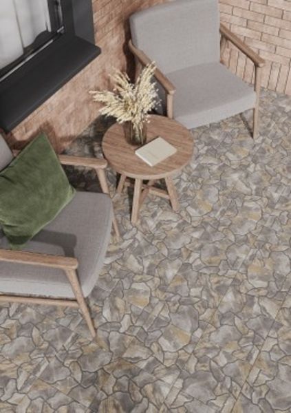 Tibet (Тибет) GP глазур.керамогранит дымчатый 293*293*8 (0,086*14=1,2*52) Березакерамика