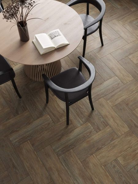 Джордано керамогранит 199*603*8,5мм коричневый (0,12*8=0,96*64) Ласселсбергер