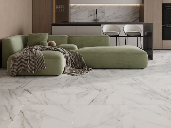 Extra white (Экстра белый) PG 02 КГ 600*600 (калибр F594*594)(0,36*4=1,44*30) Gracia Ceramica