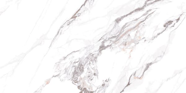 Калакатта бело-серый мрамор B12606 Керамогранит 1200*600 полированный (0,72*3=2,16) Казахстан