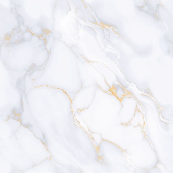 Мрамор бел-голубой с золотыми прож.B60618 Керамогранит 600*600 полированный (0,36*5=1,8)Казахстан