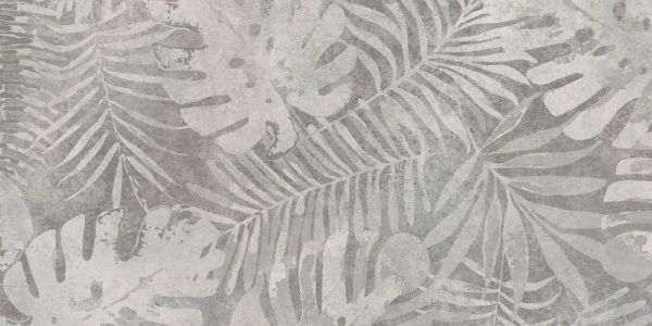 Керамическая плитка Cornion tropic (Корнион тропик) декор папоротник ПО 600*300*9 (0,18*9=1,62*36) Березакерамика