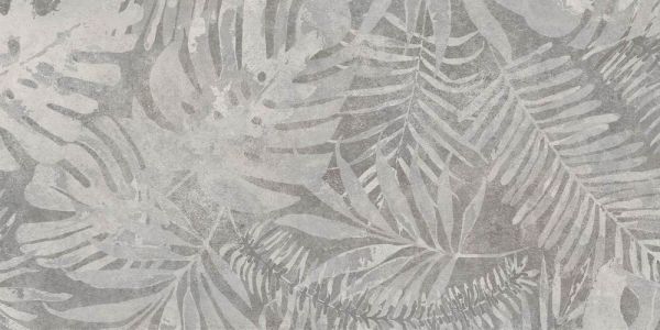 Керамическая плитка Cornion tropic (Корнион тропик) декор папоротник ПО 600*300*9 (0,18*9=1,62*36) Березакерамика