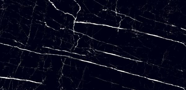 Керамогранит Marble Black 600x1200 полированный черный MOG602