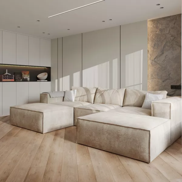 Каменно-пластиковый композит SPC FLOORWOOD VISIO Дуб Корсар 5610 4мм/0,5мм на замках, V4