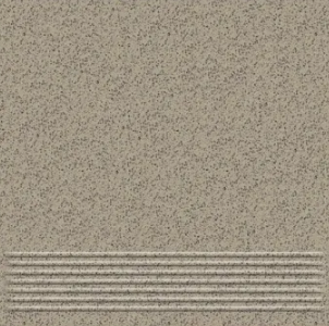 СТ302S 300*300 темно-серый ступени калиброванный (0,09*17=1,53*52) Пиастрелла