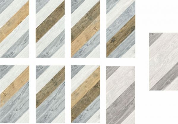 Ноттингем 7Д тип 1 Керамогранит 300*600*10 (0,18*8*32) Керамин