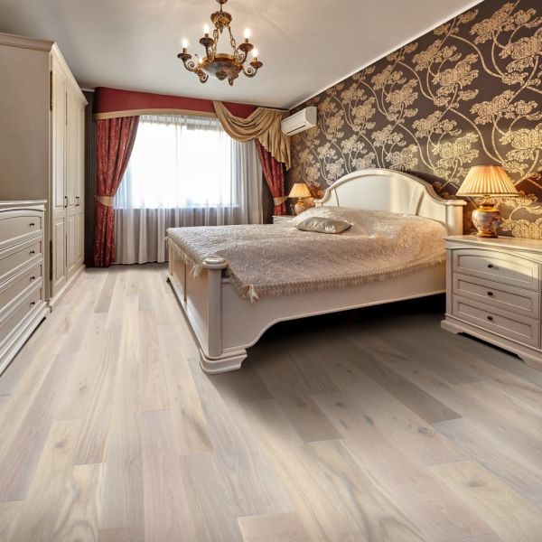Паркетная доска TARKETT TANGO CLASSIC Дуб Светлый / Oak Bright HO 550182002  1-полосная, брашированная, под маслом-воском, 1200х164х14мм, V4