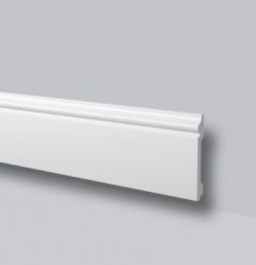Плинтус из дюрополимера NMC WALLSTYL FL2  120х15х2000мм